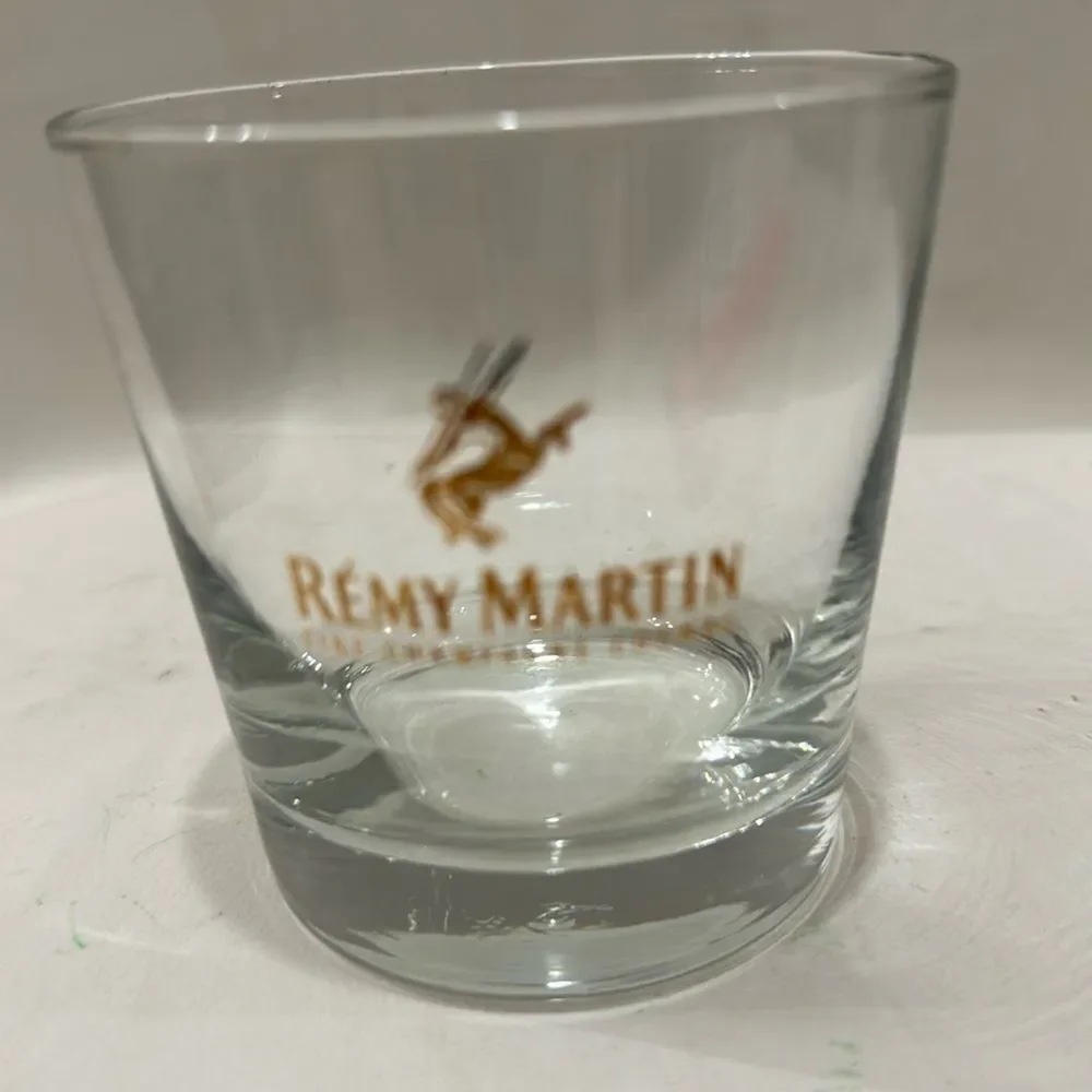 Rémy Martin Brandy Rock Glass 3 1/4 In Tall 3 1/4 In Round Fine Champagne Cognac